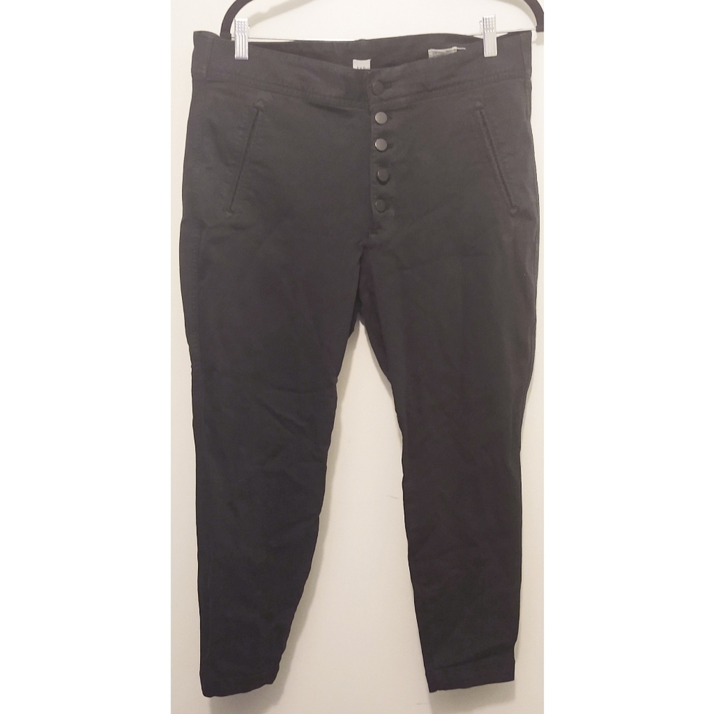 Gap Black 5 Button Closure Leggings